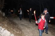 Fasnachtsfeuer B�rschwil 28. Februar 09